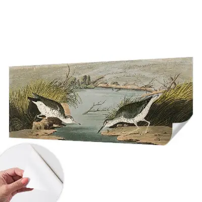 Fotobehang tienerkamer met een vredig landschap