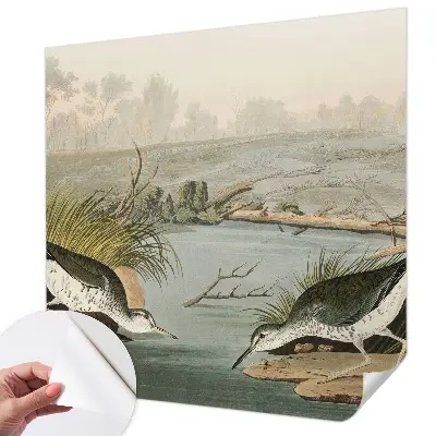 Fotobehang tienerkamer met een vredig landschap