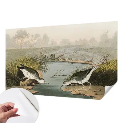 Fotobehang tienerkamer met een vredig landschap