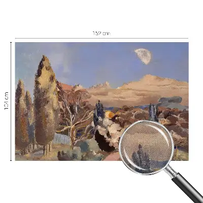 Zelfklevend fotobehang op maat met een boslandschap print