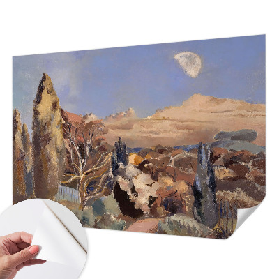 Zelfklevend fotobehang op maat Boslandschap