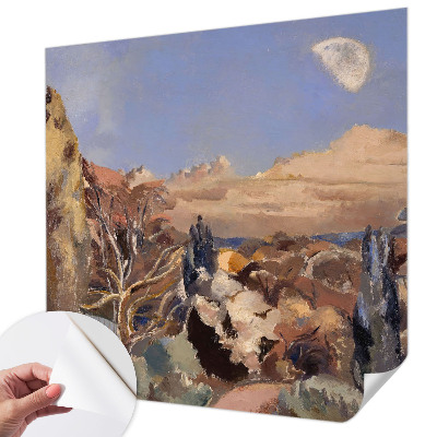 Zelfklevend fotobehang op maat Boslandschap