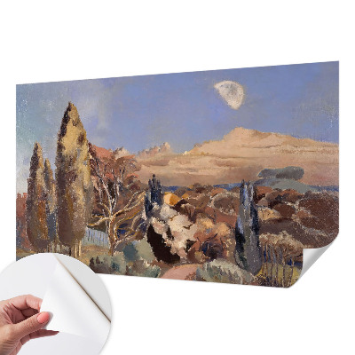 Zelfklevend fotobehang op maat Boslandschap