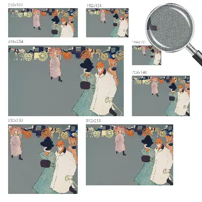 Fotobehang kinderkamer met een thema van coachkostuums