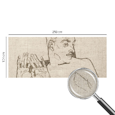 Fotobehang voor de kinderkamer Een onderscheidend karakter