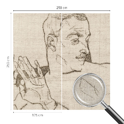 Fotobehang voor de kinderkamer Een onderscheidend karakter