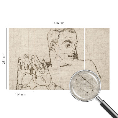 Fotobehang voor de kinderkamer Een onderscheidend karakter