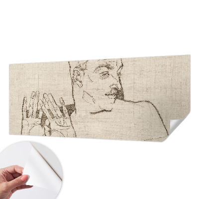 Fotobehang voor de kinderkamer Een onderscheidend karakter