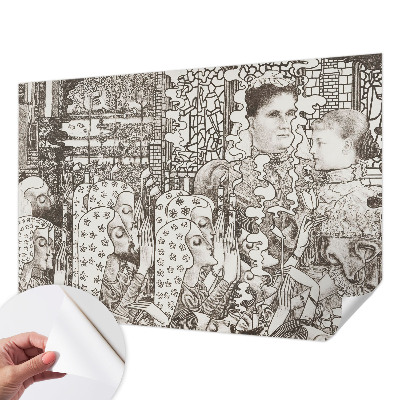 Foto behang voor de keuken Bloemenportretten