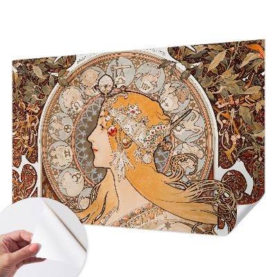 Fotobehang zelfklevend met zodiacalistisch geïnspireerd ontwerp