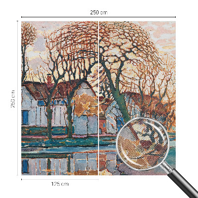 Fotobehang kinderkamer Idyllisch landschap