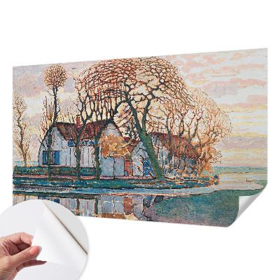 Fotobehang kinderkamer Idyllisch landschap