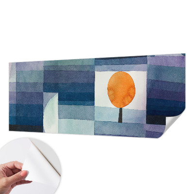 3D fotobehang met een abstracte boom