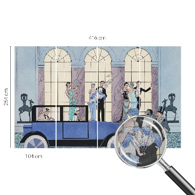 Foto behang voor de kinderkamer Art deco