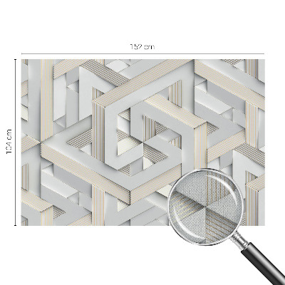 Zelfklevend fotobehang Illusoire vormen