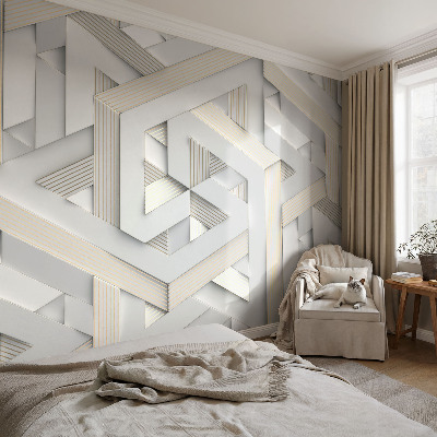 Zelfklevend fotobehang Illusoire vormen