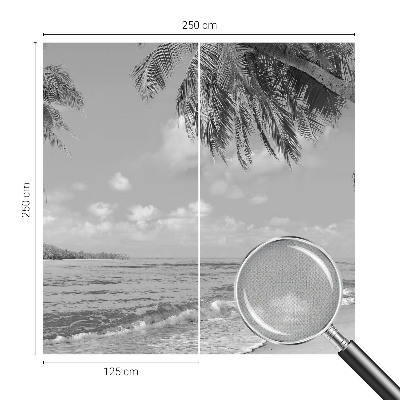 Foto behang voor de kinderkamer Tropisch paradijs