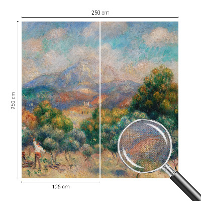 Foto behang voor de keuken Berglandschap