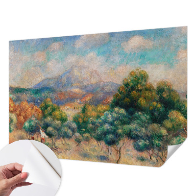 Foto behang voor de keuken Berglandschap