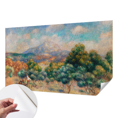 Foto behang voor de keuken Berglandschap