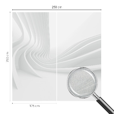 Fotobehang voor de kinderkamer met een patroon van vloeistofleidingen