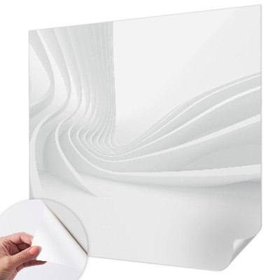 Fotobehang voor de kinderkamer met een patroon van vloeistofleidingen
