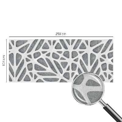 Zelfklevend fotobehang Geometrisch netwerk