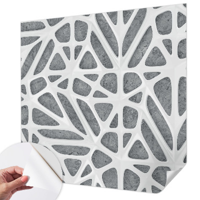 Zelfklevend fotobehang Geometrisch netwerk