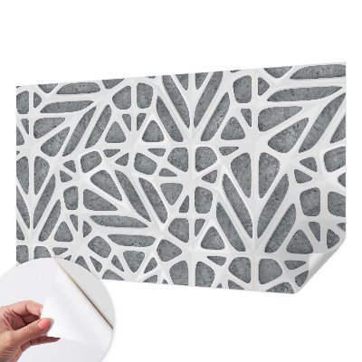 Zelfklevend fotobehang Geometrisch netwerk