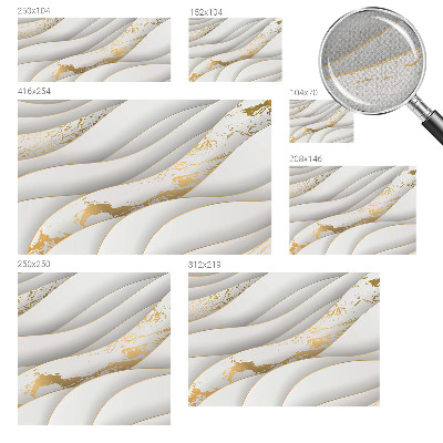 Zelfklevende behangsticker Dynamische patronen