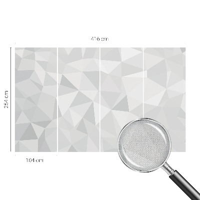 Fotobehang zelfklevend Driehoekig mozaïek