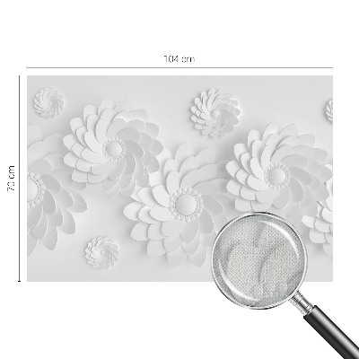 Foto behang voor de kinderkamer Bloemige elegantie