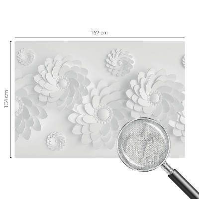 Foto behang voor de kinderkamer Bloemige elegantie