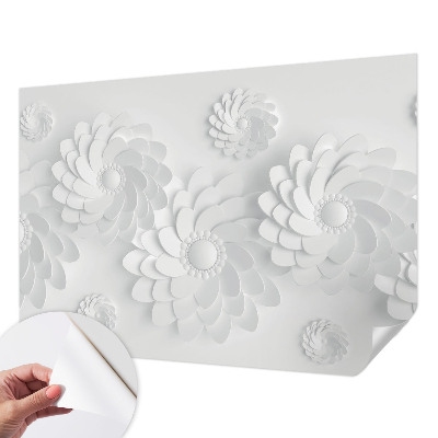 Foto behang voor de kinderkamer Bloemige elegantie