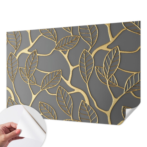 Fotobehang voor kinderkamer Elegante bladeren