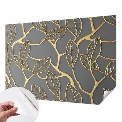 Fotobehang voor kinderkamer Elegante bladeren