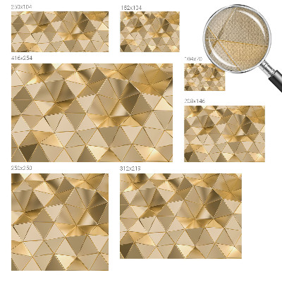 Fotobehang voor de kinderkamer Driehoekige patronen