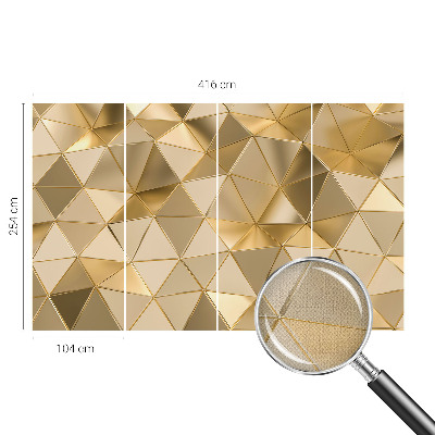 Fotobehang voor de kinderkamer Driehoekige patronen