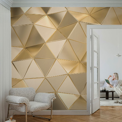 Fotobehang voor de kinderkamer Driehoekige patronen