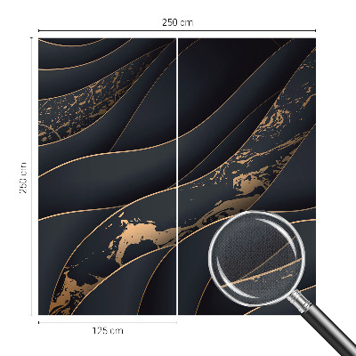 Fotobehang tienerkamer Elegante golven