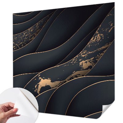 Fotobehang tienerkamer Elegante golven