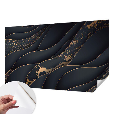 Fotobehang tienerkamer Elegante golven