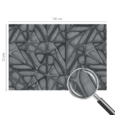 Zelfklevend fotobehang op maat met geometrische patronen