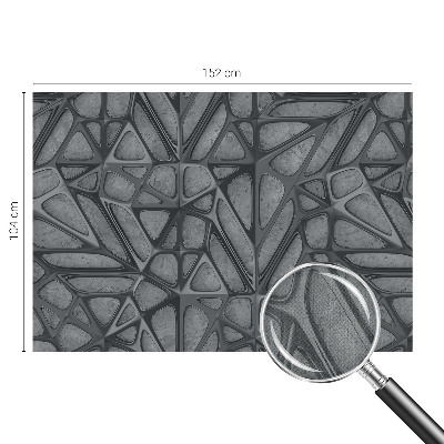 Zelfklevend fotobehang op maat met geometrische patronen