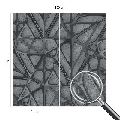 Zelfklevend fotobehang op maat met geometrische patronen