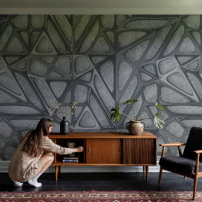 Zelfklevend fotobehang op maat met geometrische patronen