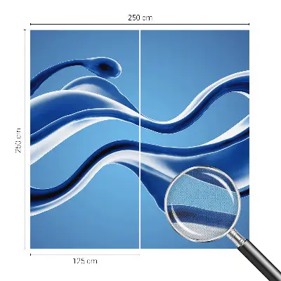 Fotobehang kinderkamer met een abstract, luchtig motief