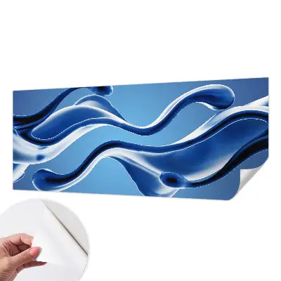 Fotobehang kinderkamer met een abstract, luchtig motief