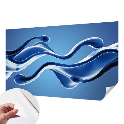 Fotobehang kinderkamer met een abstract, luchtig motief