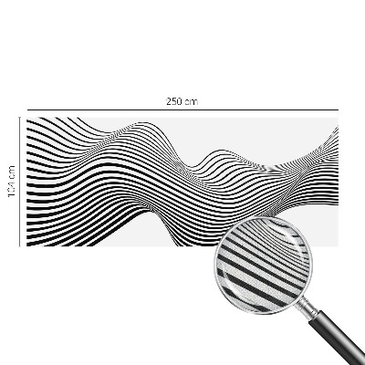 Zelfklevende behangsticker Dynamische abstractie